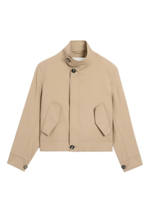 AMI Paris stand-up collar harrington jacket - Neutrals