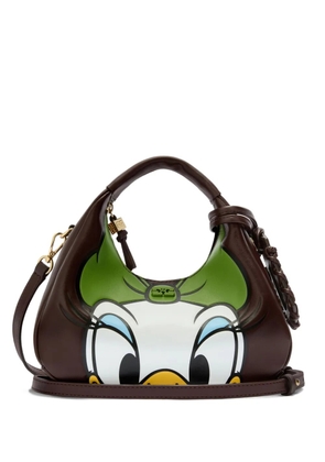 GANNI x Disney leather tote bag - Brown