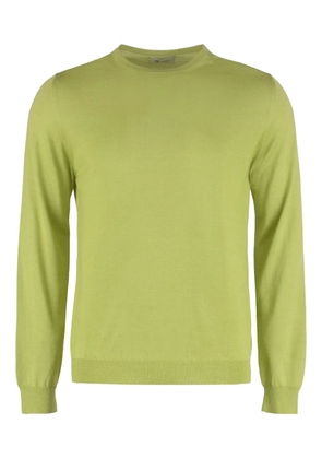 THE (Alphabet) ribbed-trim sweater - Green