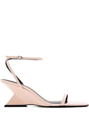 Schutz 75mm Joanna geometric-wedge sandals - Pink