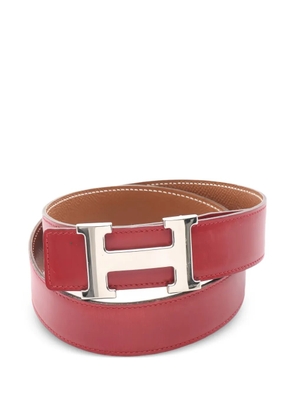 Hermès Pre-Owned 1997 Constance reversible H-belt - Red