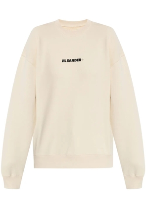 Jil Sander logo-print sweatshirt - Neutrals