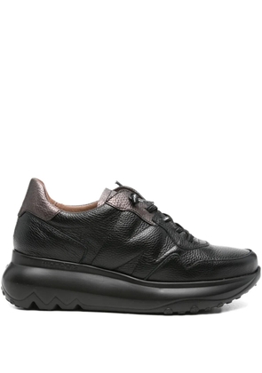 wonders leather sneakers - Black