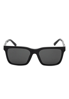 Emporio Armani rectangle-frame sunglasses - Black
