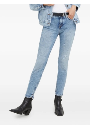 Drykorn light-wash distressed skinny jeans - Blue