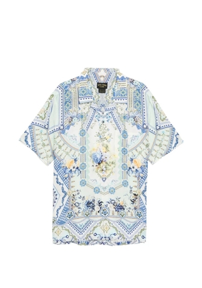 Camilla My Homespun Heart shirt - Blue