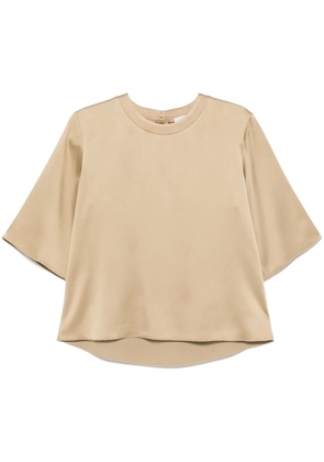 Forte Forte satin blouse - Green