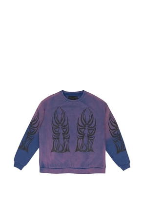 Who Decides War War Winged Logo sweatshirt - Purple
