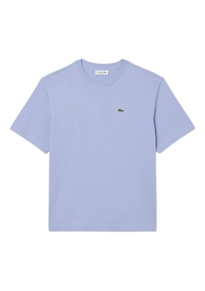 Lacoste embroidered-crocodile T-shirt - Blue