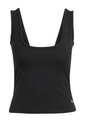 adidas square-neck tank top - Black