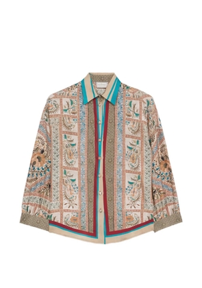 Pierre-Louis Mascia silk shirt - Neutrals