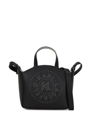 Karl Lagerfeld small K/Circle studs tote bag - Black
