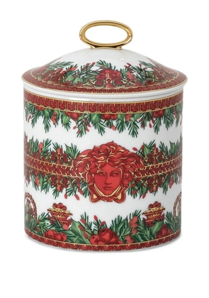 Versace Medusa porcelain jar - White