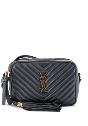 Saint Laurent Pre-Owned Lou Camera Bag Matelasse Chevron Leather Small crossbody bag - Blue