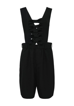 Comme Des Garçons Girl ribbon pinafore - Black
