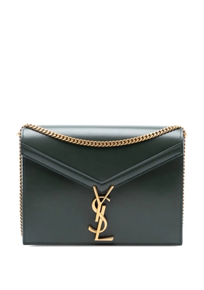 Saint Laurent Pre-Owned 2018 Smooth Calfskin Monogram Cassandra Clasp Bag shoulder bag - Green