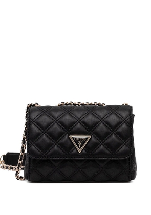 GUESS USA mini Giully quilted crossbody - Black