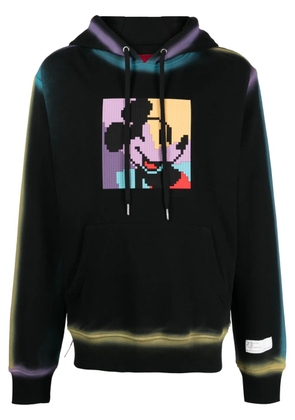 Mostly Heard Rarely Seen 8-Bit Legendary Mouse graphic-print cotton hoodie - Black
