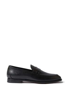 Scarosso Giorgio penny loafers - Black