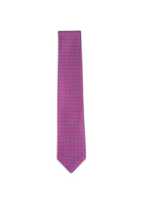 Brioni patterned tie - Red
