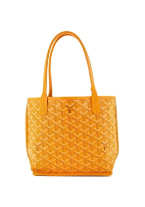 Goyard Pre-Owned Anjou Reversible Tote Coated Canvas Mini satchel - Orange