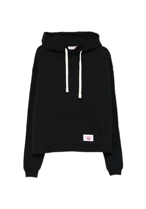 Charles Jeffrey Loverboy ears pouch hoodie - Black