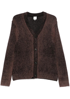 Paul Smith ribbed cardigan - Brown