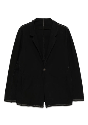 69 long-sleeved blazer - Black