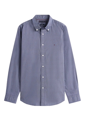 Tommy Hilfiger long-sleeved buttoned shirt - Blue