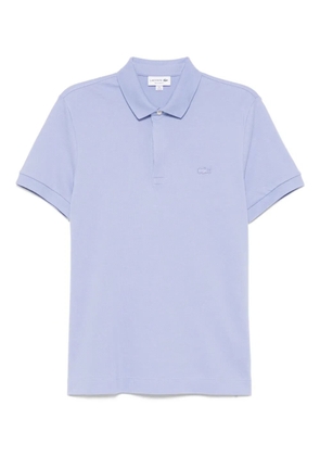 Lacoste logo-appliqué polo shirt - Blue