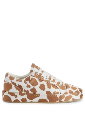 Giuseppe Zanotti GZ-City cow-print sneakers - Brown