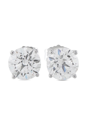 LB Exclusive lab-grown diamond stud earrings - White
