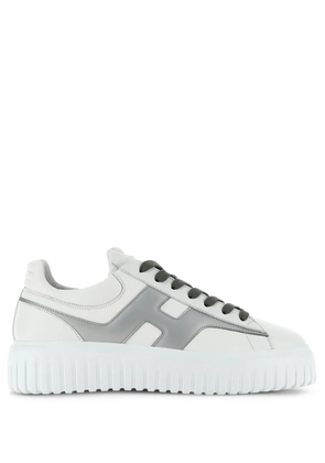 Hogan H-Stripes lace-up sneakers - White