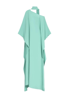 Taller Marmo Barths asymmetric-neckline maxi dress - Blue