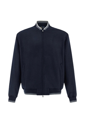 Paul & Shark striped bomber jacket - Blue