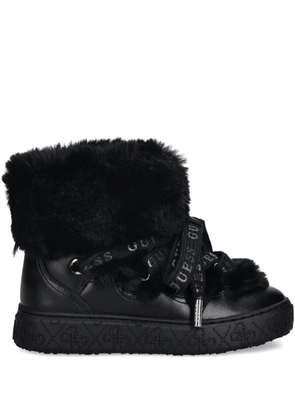 GUESS USA Unessa faux-fur boots - Black