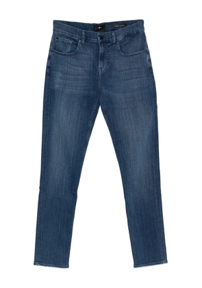 7 For All Mankind cotton-blend jeans - Blue