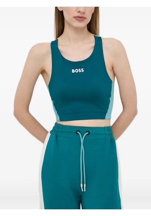 BOSS colourblock racerback top - Blue