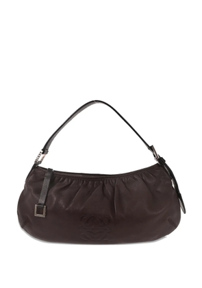 Loewe Pre-Owned 2003 leather shoulder bag - Brown