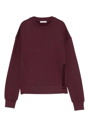 Patrizia Pepe cotton sweatshirt - Purple