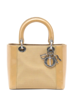 Christian Dior Pre-Owned 1999 Medium Canvas Lady Dior satchel - Brown