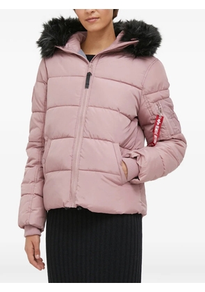 Alpha Industries hooded jacket - Pink