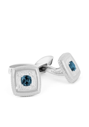 Tateossian stone-detail square cufflinks - Silver
