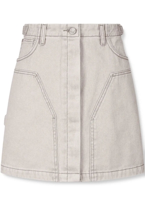 TOMBOY Carpenter mini skirt - Neutrals