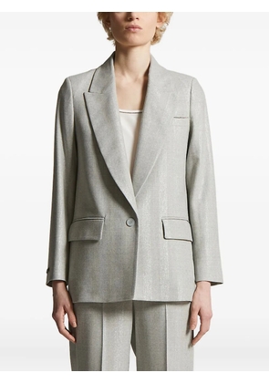 Peserico single-breasted blazer - Grey