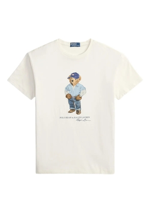 Polo Ralph Lauren Polo Bear logo-print T-shirt - Neutrals