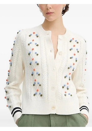 PS Paul Smith pom-pom knit cardigan - Neutrals