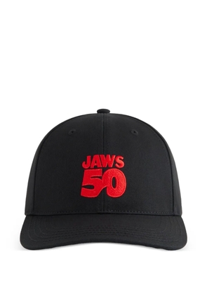 KITH x Jaws embroidered classic cap hat - Black