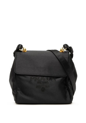 Prada Pre-Owned 2000-2012 Raso Logo crossbody bag - Black