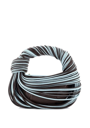 Bottega Veneta Pre-Owned BV Jodie Tubular Leather Mini hobo bag - Blue